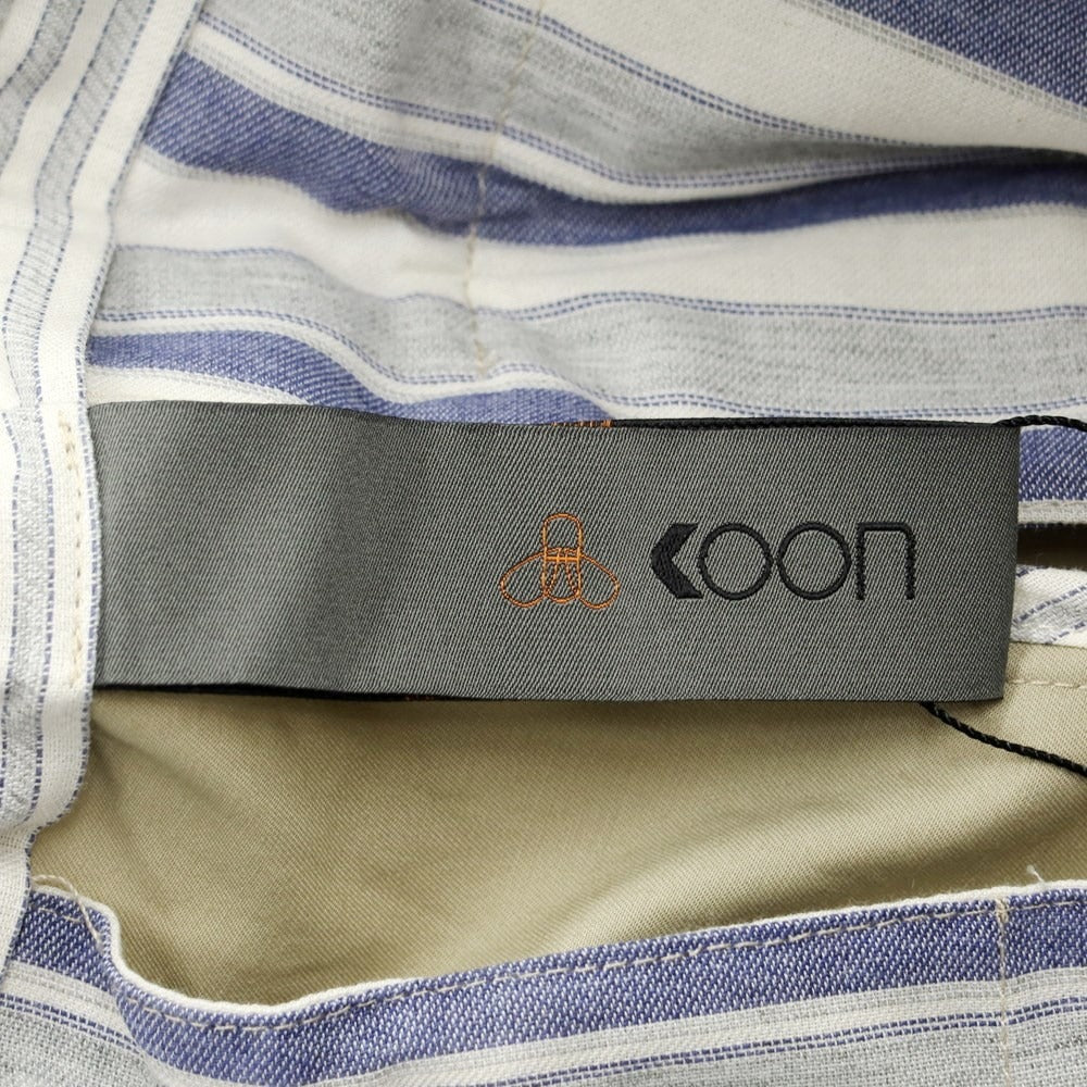 [New Outlet] KOON Stretch Cotton Easy Casual Slacks Pants
 Beige [Size 52] [BEI] [S/S] [Condition Rank N-] [Men&