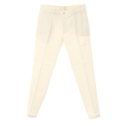 [New] KOON Cotton Linen Rayon Casual Slacks
 Ivory [Size 50] [WHT] [S/S] [Condition Rank N] [Men&