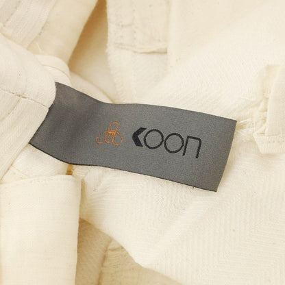 [New] KOON Cotton Linen Rayon Casual Slacks
 Ivory [Size 50] [WHT] [S/S] [Condition Rank N] [Men&