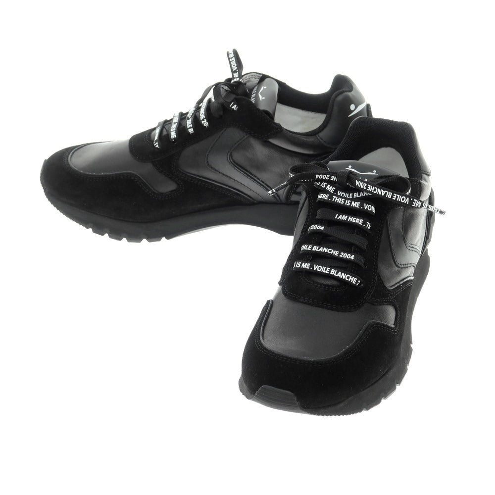 [New] VOILE BLANCHE LIAM POWER Leather Sneakers Black [39] [Condition Rank N] [Men&