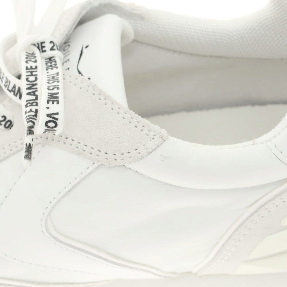 [New Outlet] VOILE BLANCHE LIAM POWER Sneakers White [43] [Condition Rank N-] [Men&