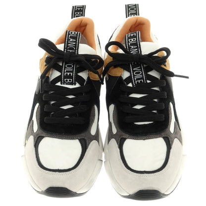 [New] Voile Blanche VOILE BLANCHE CLUB08 Sneakers White x Black x Camel [40] [Condition Rank N] [Men&