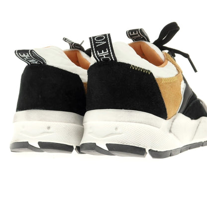 [New] Voile Blanche VOILE BLANCHE CLUB08 Sneakers White x Black x Camel [40] [Condition Rank N] [Men&