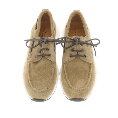 [New Outlet] VOILE BLANCHE EXTREEMER Suede Sneakers Dark Beige [42] [Condition Rank N-] [Men&