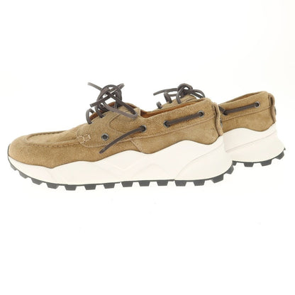 [New Outlet] VOILE BLANCHE EXTREEMER Suede Sneakers Dark Beige [42] [Condition Rank N-] [Men&