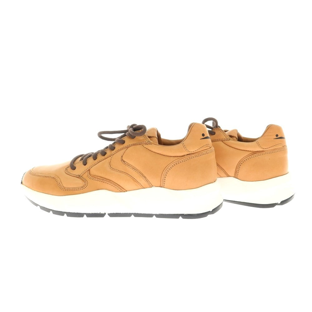 [New Outlet] Voile Blanche ARPOLH EASY PUNP Full Leather Sneakers Light Brown [40] [Condition Rank N-] [Men&