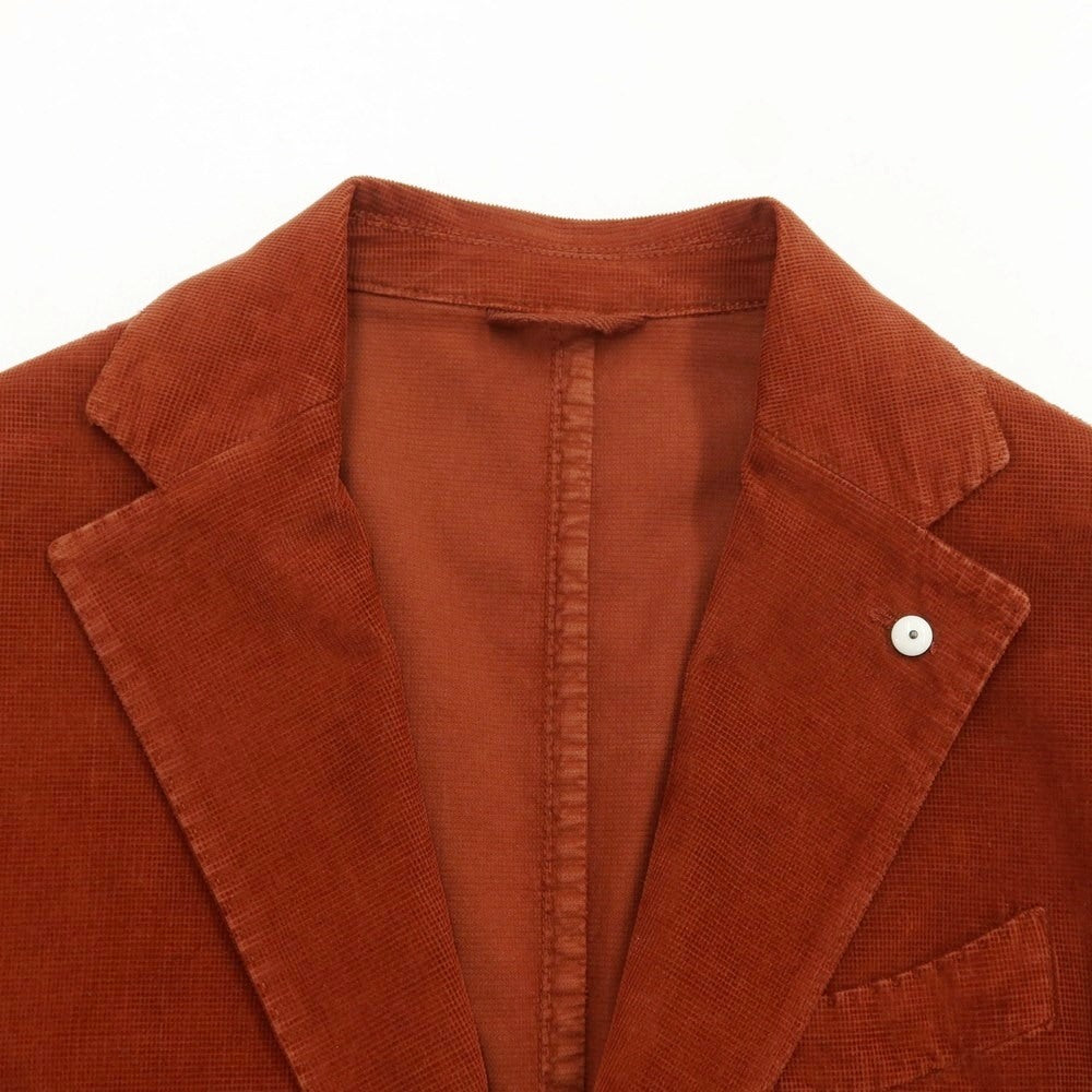 [Used] [Unused] LBM1911 Cotton Corduroy 2B Casual Jacket
 Terracotta [Size 44] [BRW] [A/W] [Condition Rank S] [Men&