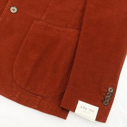 [Used] [Unused] LBM1911 Cotton Corduroy 2B Casual Jacket
 Terracotta [Size 44] [BRW] [A/W] [Condition Rank S] [Men&