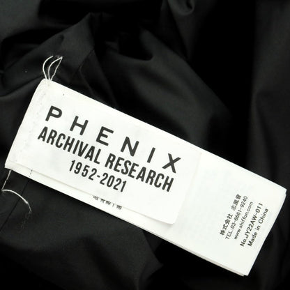 [Used] PHENIX ARCHIVAL RESEARCH polyester half-zip pullover knit 
Black [Size L] [BLK] [A/W] [Condition Rank B] ​​[Men&