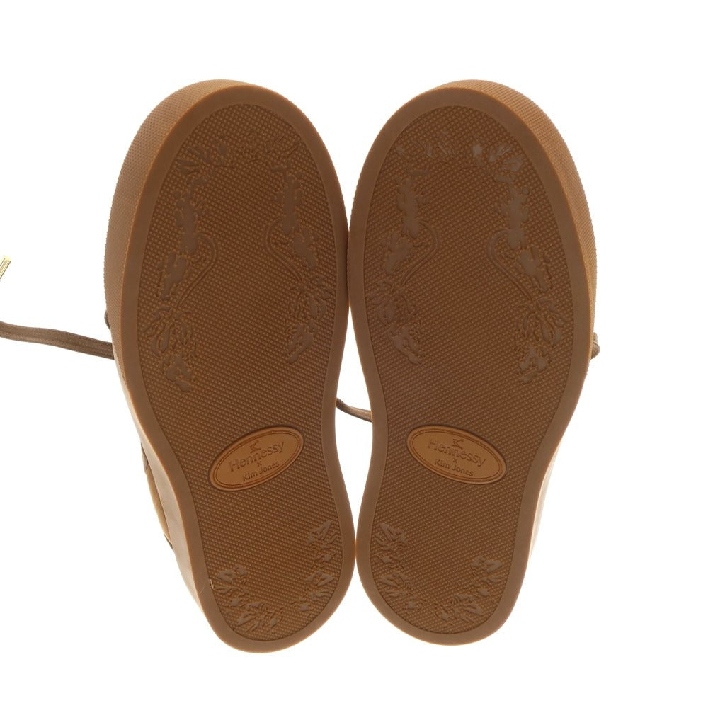 [Used] [Unused] Hennessy x Kim Jones Nubuck Sneakers Brown [41] [Condition Rank S] [Men&