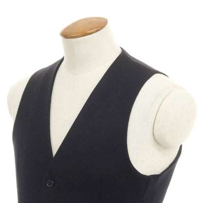 [Used] JOSEPH HOMME Wool Gilet Vest Black [46] [Condition Rank B] ​​[Men&