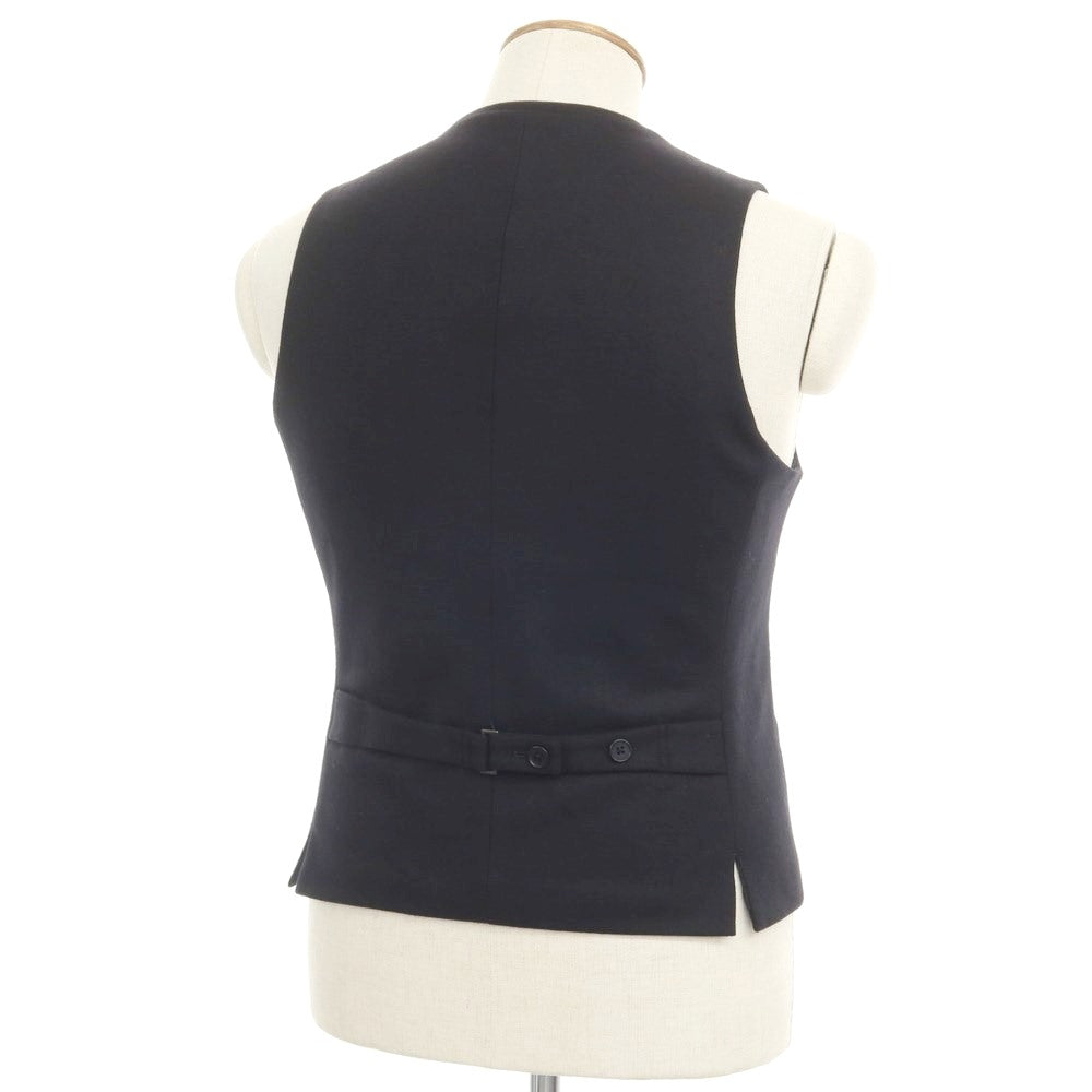 [Used] JOSEPH HOMME Wool Gilet Vest Black [46] [Condition Rank B] ​​[Men&