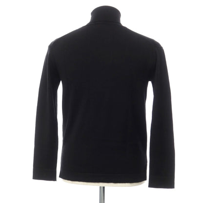 [Used] ABAHOUSE wool turtleneck pullover knit 
Black [Size 44] [BLK] [A/W] [Condition Rank B] ​​[Men&