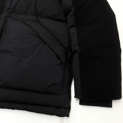 [Used] Emporio Armani EMPORIO ARMANI Polyester wool switching down jacket Black [46] [Condition rank B] ​​[Men&