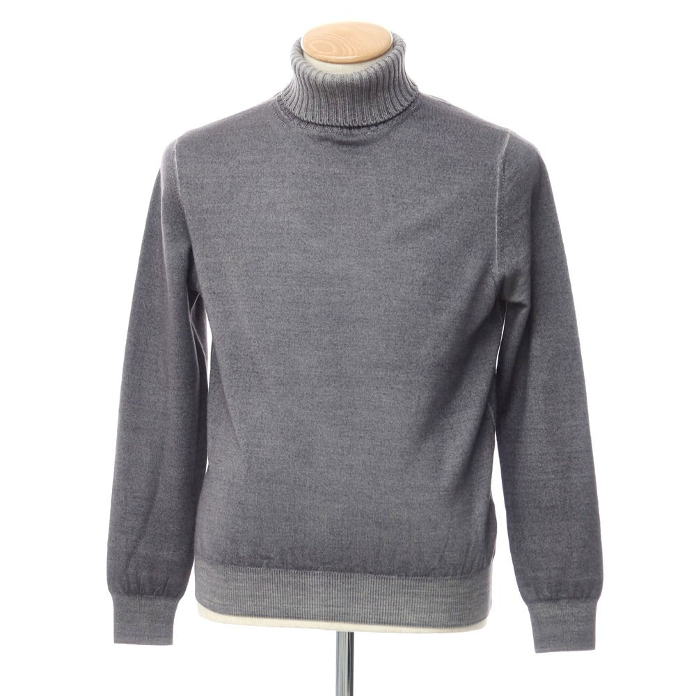 [Used] CRUCIANI wool turtleneck pullover knit
 Gray [Size 46] [GRY] [A/W] [Condition Rank C] [Men&