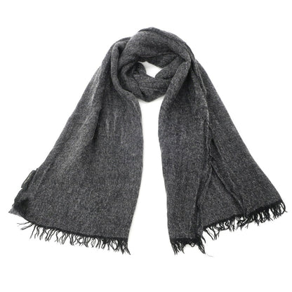 [Used] COSI FAN TUTTE wool stole, dark gray x black [Condition: C] [Men&