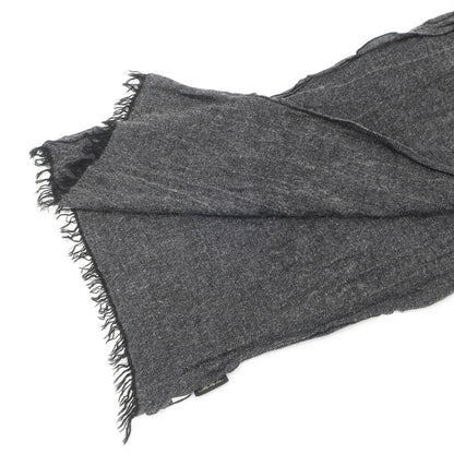 [Used] COSI FAN TUTTE wool stole, dark gray x black [Condition: C] [Men&