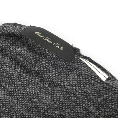 [Used] COSI FAN TUTTE wool stole, dark gray x black [Condition: C] [Men&