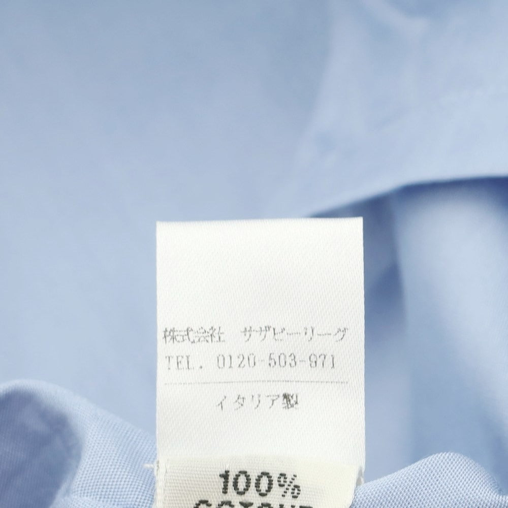 [Used] Salvatore Piccolo Cotton Regular Collar Casual Shirt Blue [40] [Condition Rank A] [Men&