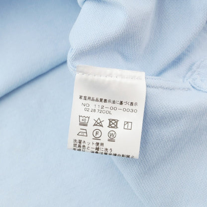 [Used] ERRICO FORMICOLA Cotton Pique Long Sleeve Polo Shirt
 Light blue [Size M] [BLU] [S/S/A/W] [Condition Rank C] [Men&