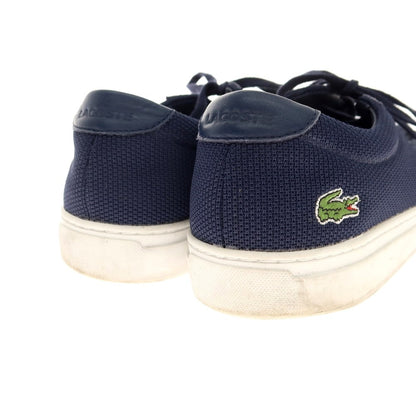 [Used] LACOSTE nylon low-cut sneakers, navy [US10.5] [Condition: C] [Men&