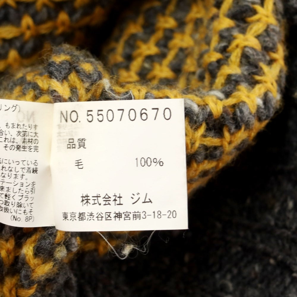 [Used] Corsini wool low gauge pullover knit
 Gray [Size 46] [GRY] [A/W] [Condition Rank B] ​​[Men&