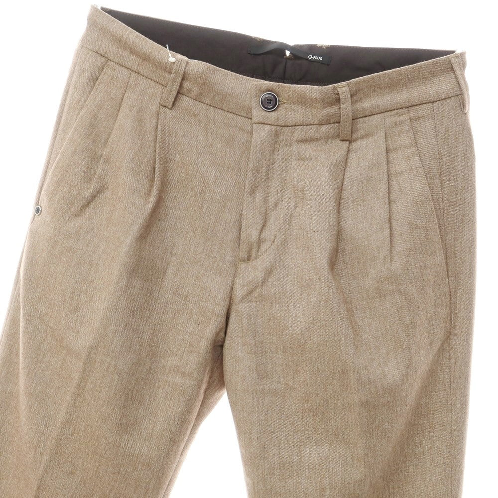 [Used] Chiplus C+ Rayon Polyester Easy Slacks Pants Brown [31] [Condition Rank B] ​​[Men&