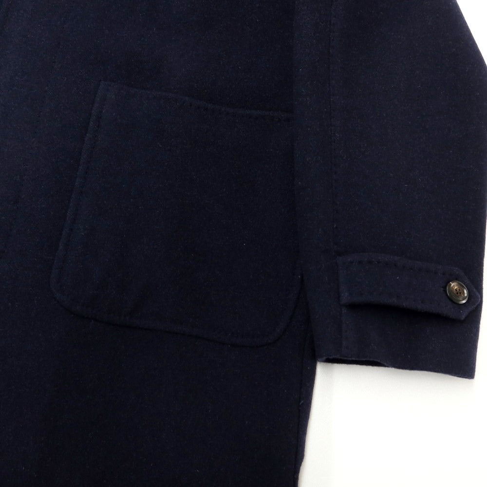 [New] STILE LATINO CURAIN Cashmere Hooded Coat
 Navy [Size 46] [NVY] [A/W] [Condition Rank N] [Men&