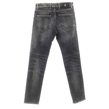 [New Outlet] PT Torino Denim PT TORINO DENIM ROCK Stretch Denim Pants Jeans Washed Black [30] [Condition Rank N-] [Men&