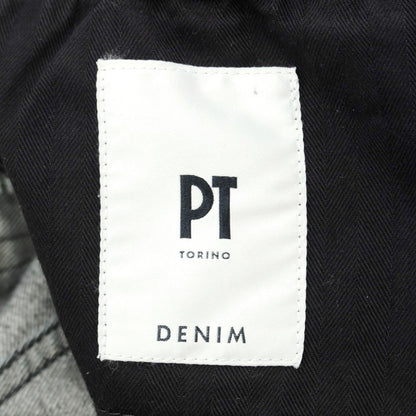 [New Outlet] PT Torino Denim PT TORINO DENIM ROCK Stretch Denim Pants Jeans Washed Black [30] [Condition Rank N-] [Men&