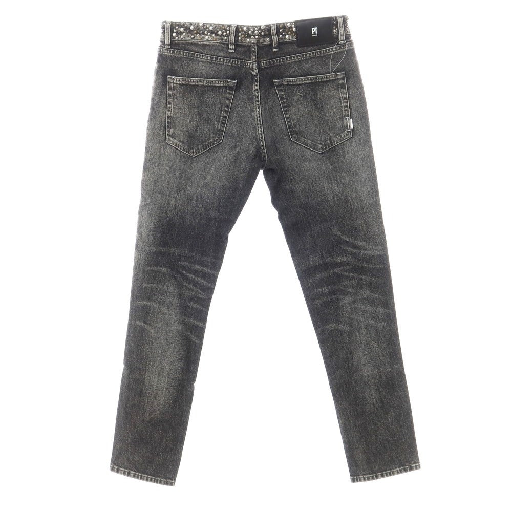 [New Outlet] PT Torino Denim PT TORINO DENIM ROCK Stretch Denim Pants Jeans Washed Black [32] [Condition Rank N-] [Men&