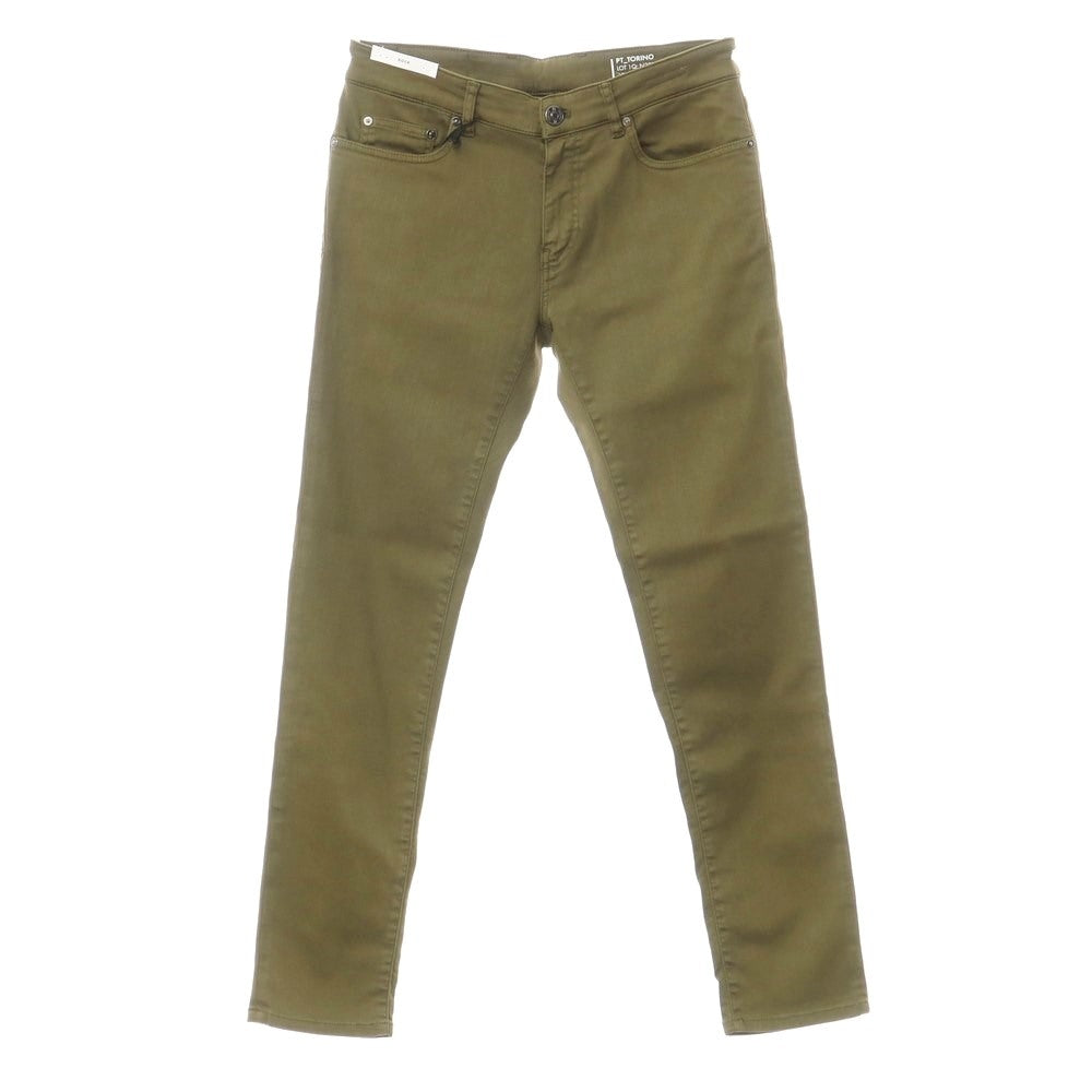 [New] PT Torino Denim PT TORINO DENIM ROCK Color Denim Pants Jeans Olive [32] [Condition Rank N] [Men&