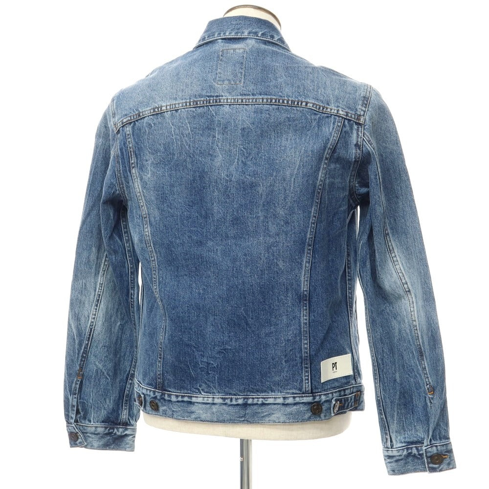 [New] PT TORINO Used denim jacket
 Blue [Size 52] [BLU] [S/S/A/W] [Condition Rank N] [Men&