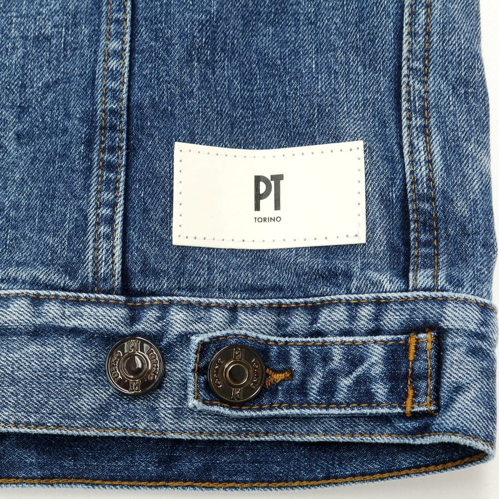 [New] PT TORINO Used denim jacket
 Blue [Size 52] [BLU] [S/S/A/W] [Condition Rank N] [Men&