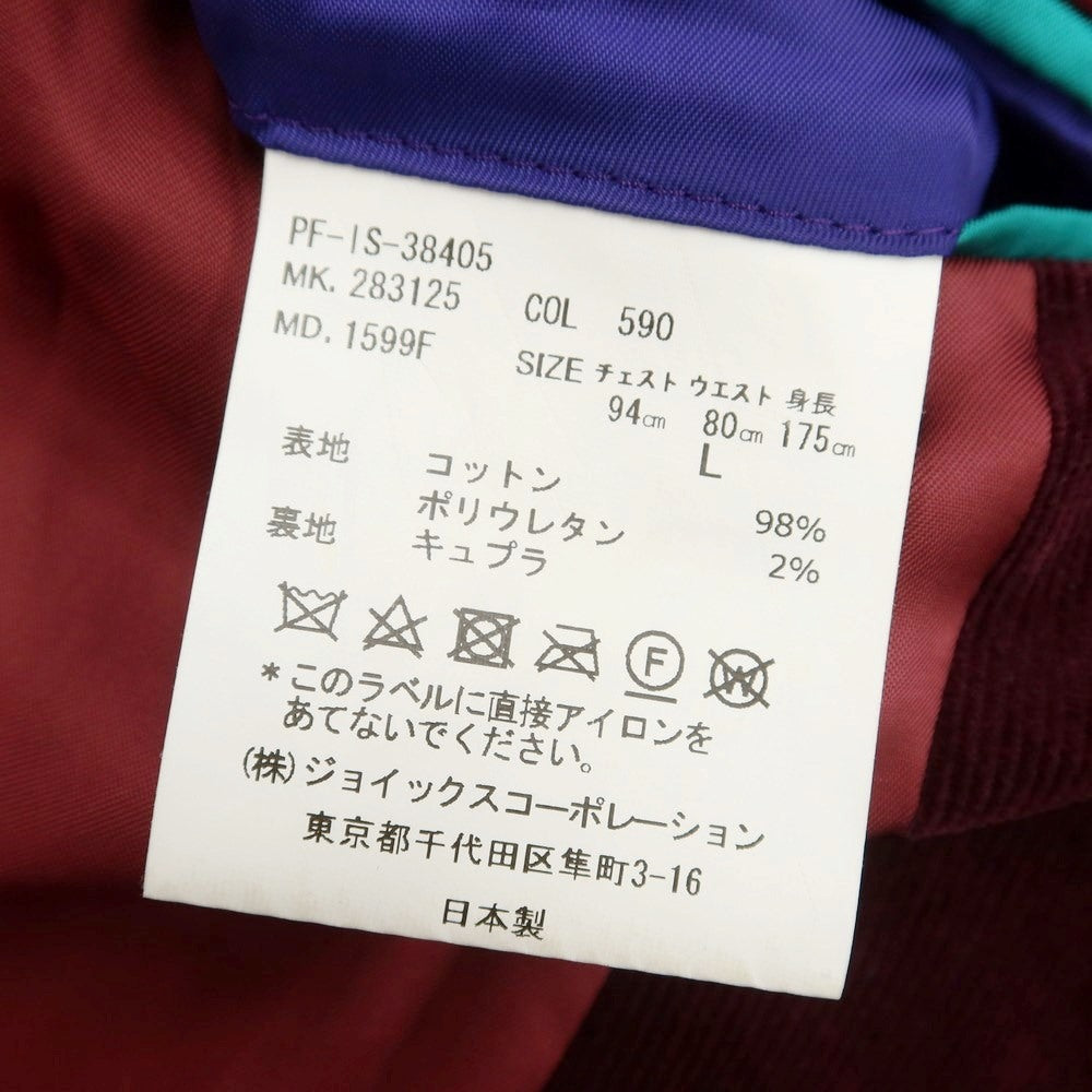 [Used] Paul Smith Cotton Corduroy 2B Casual Jacket 
Bordeaux [Size L] [RED] [A/W] [Condition Rank B] ​​[Men&