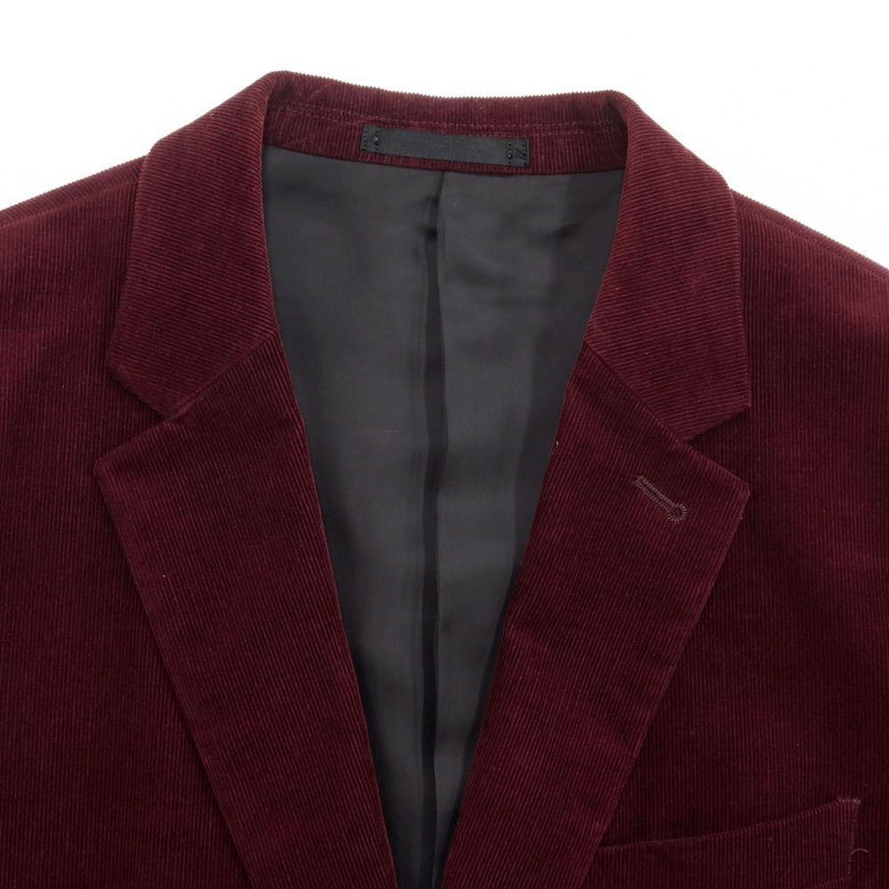 [Used] Paul Smith Cotton Corduroy 2B Casual Jacket 
Bordeaux [Size L] [RED] [A/W] [Condition Rank B] ​​[Men&