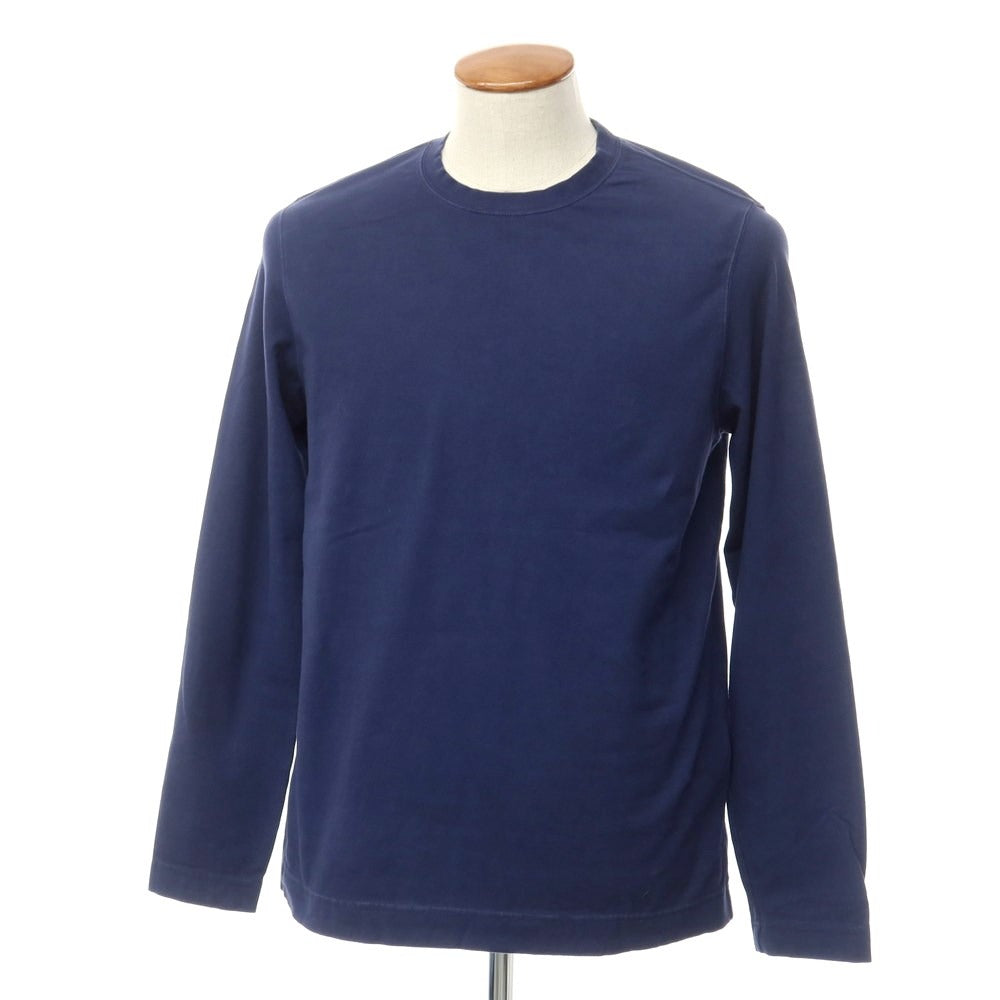 [Used] CIRCOLO 1901 Stretch Cotton Long Sleeve T-Shirt Light Navy [M] [Condition Rank C] [Men&