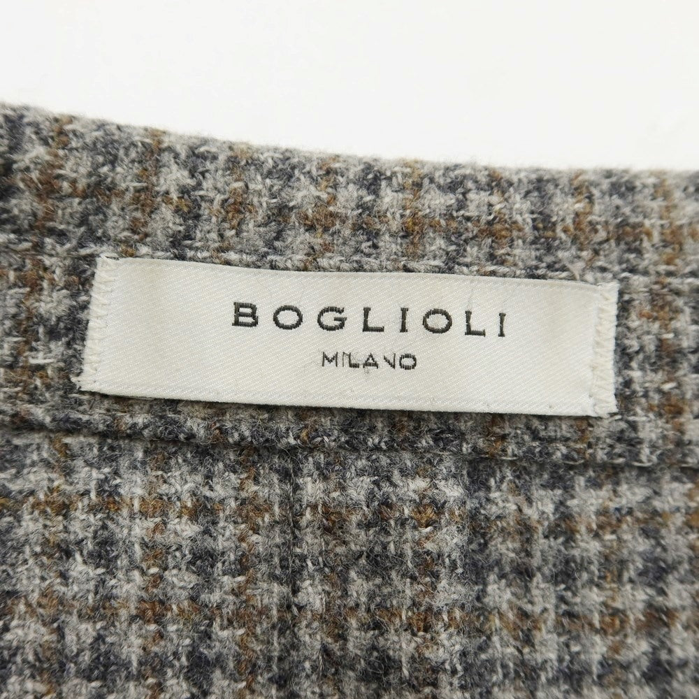 【中古】ボリオリ BOGLIOLI K.JACKET ウール 3B テーラードジャケット
 グレー【サイズ50】【GRY】【A/W】【状態ランクB】【メンズ】
【759875】
[BPD]