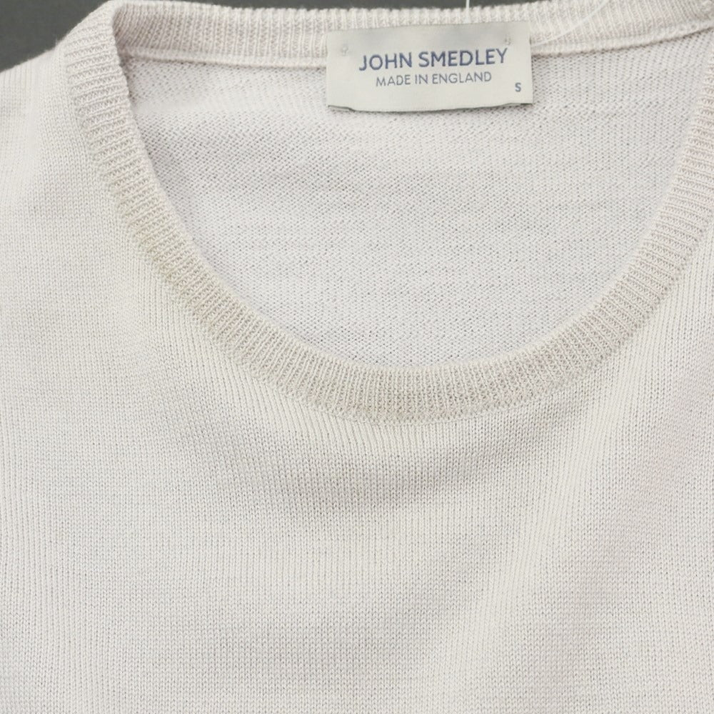 【中古】ジョンスメドレー JOHN SMEDLEY ハイゲージウール クルーネックニット ライトグレー【 S 】【 状態ランクD 】【 メンズ 】
[BPD]