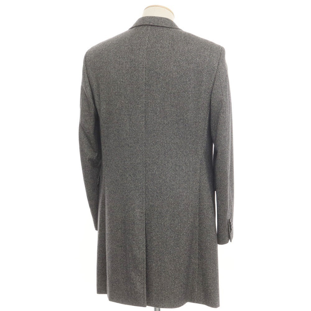 [Used] Theory Cashmere Wool Chesterfield Coat Black x White [S] [Condition Rank B] ​​[Men&