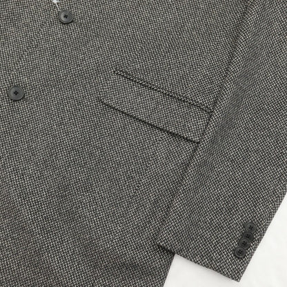 [Used] Theory Cashmere Wool Chesterfield Coat Black x White [S] [Condition Rank B] ​​[Men&