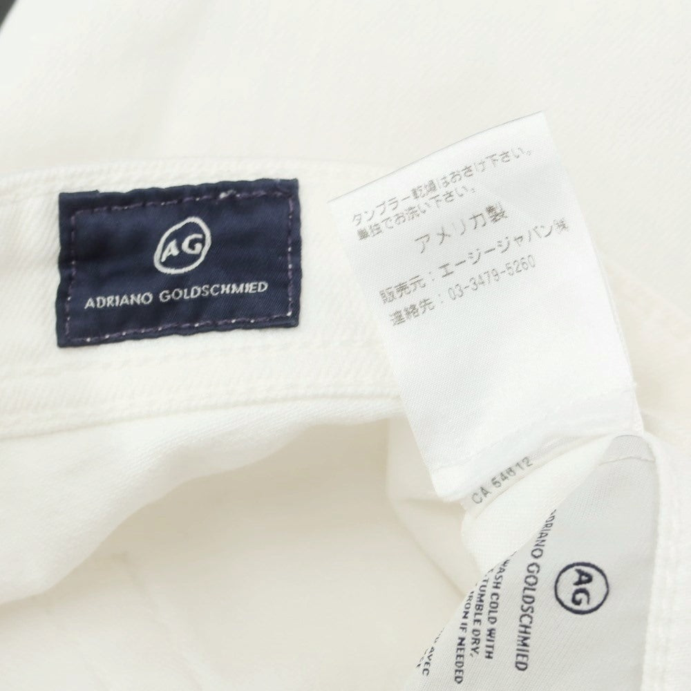 [Used] AG Adriano Goldschmied Denim Pants Jeans White [30] [Condition Rank D] [Men&