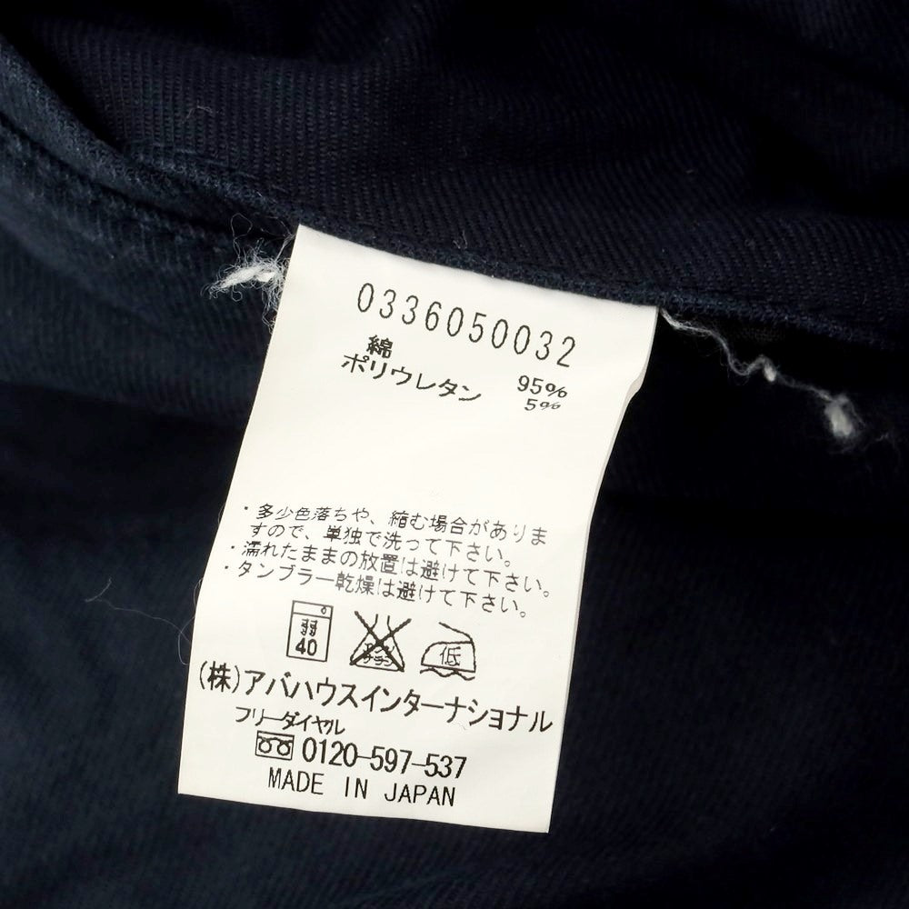 [Used] DESIGNWORKS Stretch Twill Cotton Cargo Pants Navy [46] [Condition Rank C] [Men&