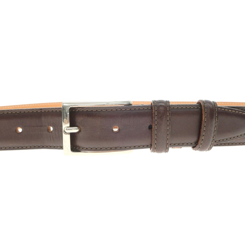 [Used] Felisi Leather Belt Brown [46-85] [Condition Rank C] [Men&