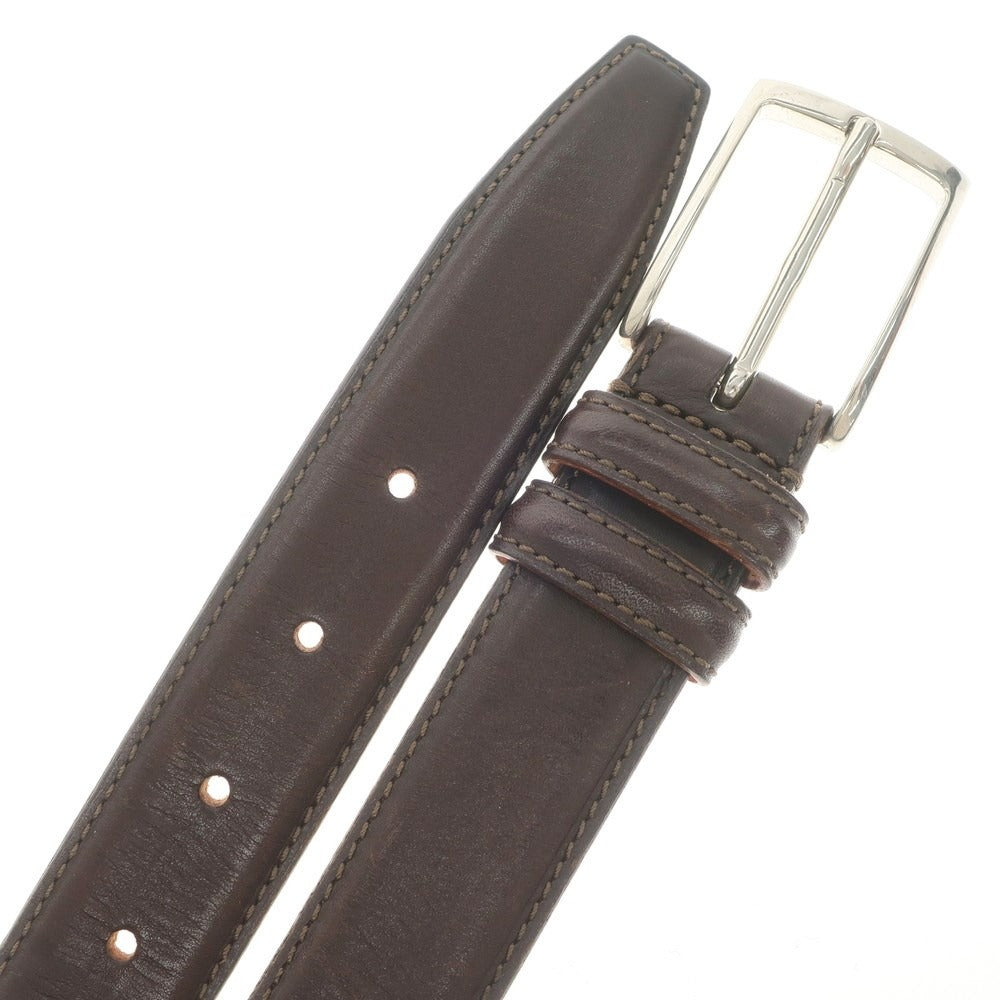 [Used] Felisi Leather Belt Brown [46-85] [Condition Rank C] [Men&