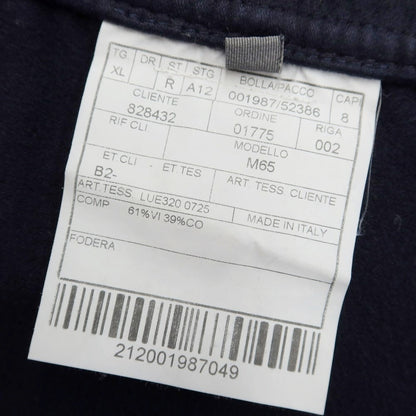 [Used] BOGLIOLI Rayon cotton 2B casual jacket
 Navy [Size XL] [NVY] [A/W] [Condition Rank C] [Men&