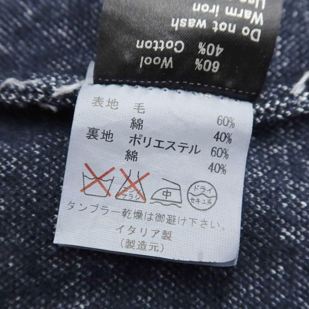 [Used] Solido Wool Cotton 2B Casual Jacket
 Navy [No size indicated (no size indicated)] [NVY] [A/W] [Condition rank C] [Men&