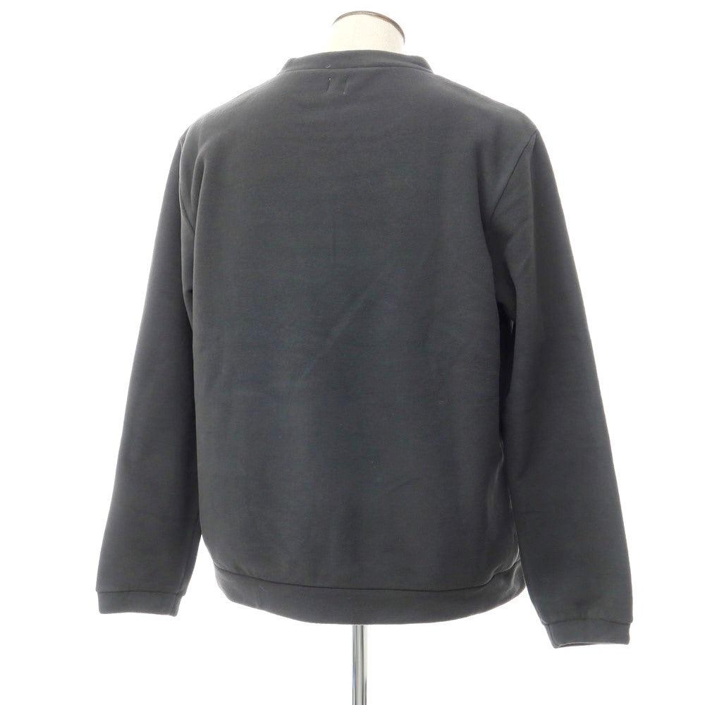 [Used] [Unused] Ron Herman Fleece Pullover Cut and Sew Dark Gray [XL] [Condition Rank S] [Men&