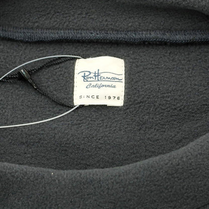 [Used] [Unused] Ron Herman Fleece Pullover Cut and Sew Dark Gray [XL] [Condition Rank S] [Men&