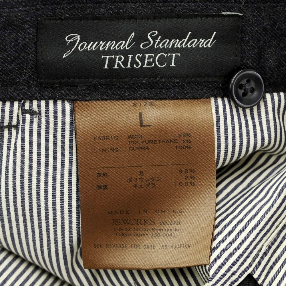 [Used] TRISECT Journal Standard TRISECT Dress Slacks Pants Charcoal Gray [L] [Condition Rank B] ​​[Men&